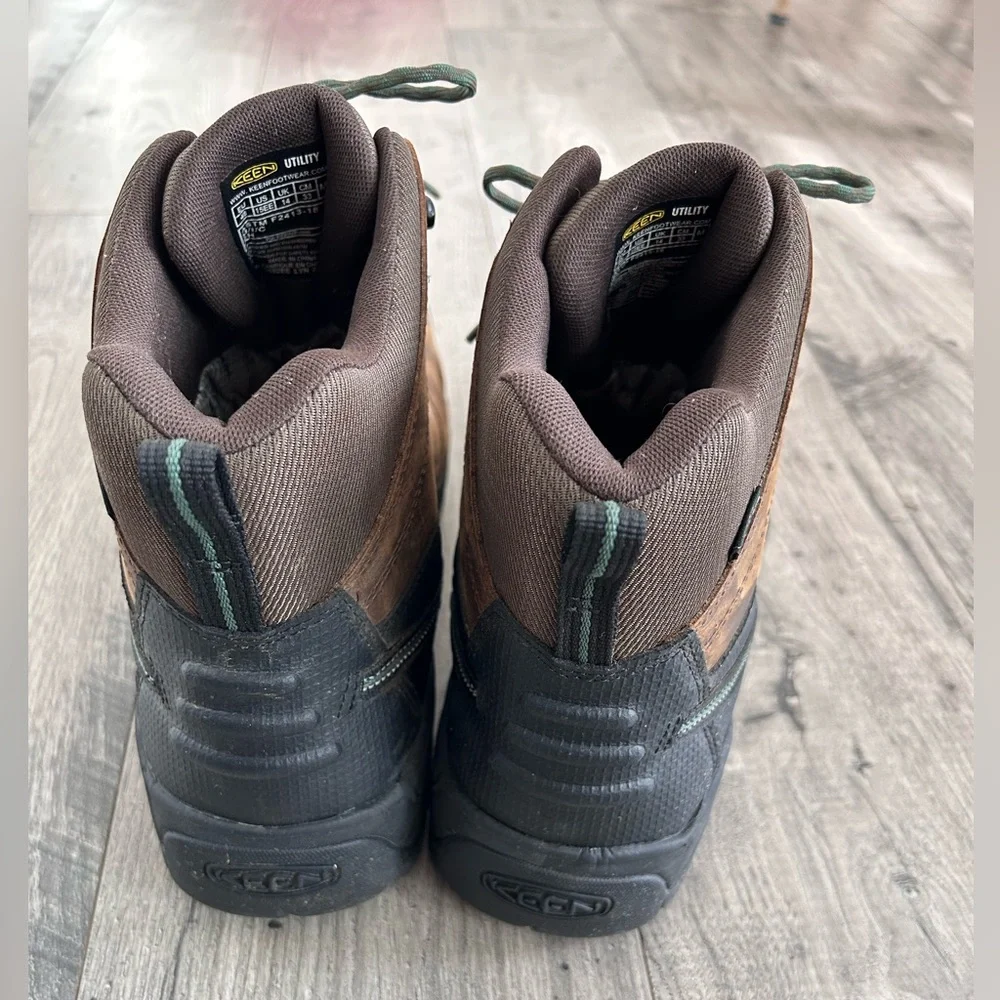 Keen Pittsburgh Energy Waterproof Work Boots Size 15 EE (Wide)